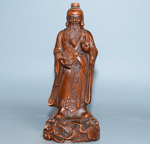 Statua cinese legno - cinese,