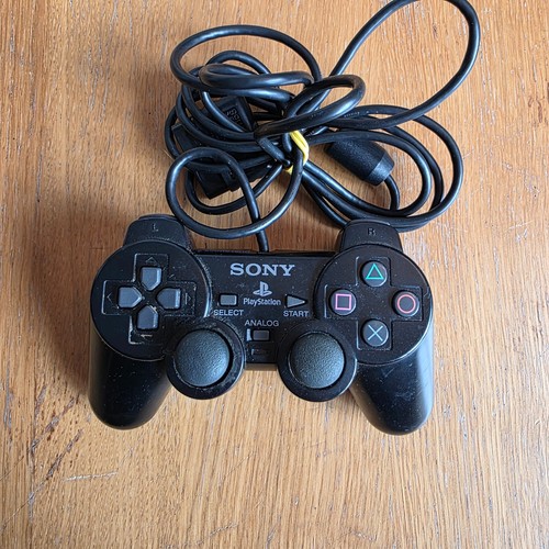Controller ps2 nero - nero, originale