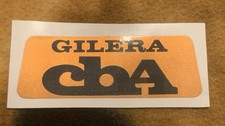 Gilera Cba Adesivo Arancio