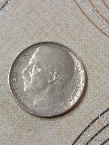 Centesimi leoni 1925 rigato - centesimi,