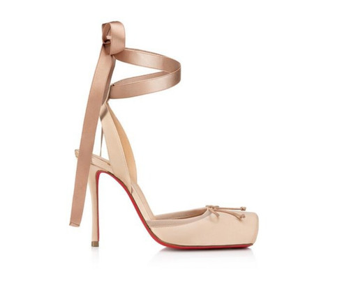 Cassia lace strappy - up, pumps