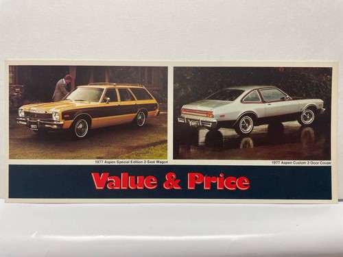 1977 dodge aspen special - aspen,