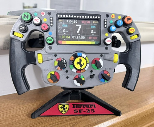 Volante ferrari 2025 f1 - ferrari, sf-25