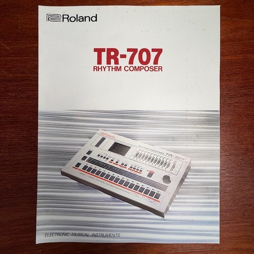 Vintage roland 707 original - roland,