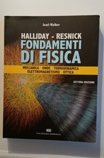 FONDAMENTI DI FISICA, meccanica, onde, termodinamica halliday-resnick