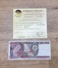 BANCONOTA LIRE 100000