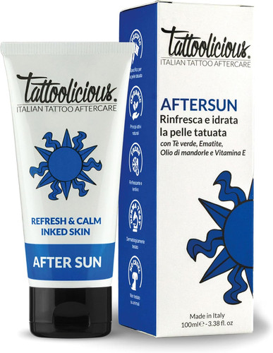 After sun 100 crema - after, –