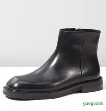 Stivaletti uomo vera pelle zip club business eleganti inglesi scarpe casual 2026