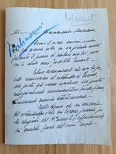 Colasanti, Irma. Lettera con