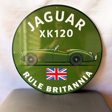 Insegna Vintage Jaguar XK120