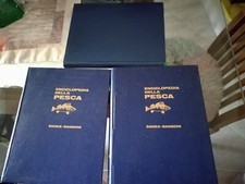 ENCICLOPEDIA DELLA PESCA + ATLANTE DELLA PESCA IN ITALIA 3 VOLUMI SADEA