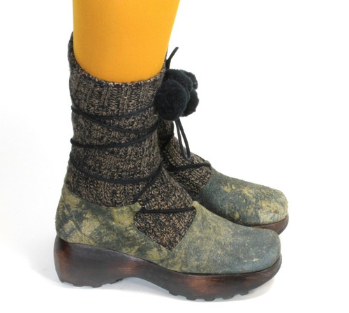 Stivaletti scarpe vintage boho