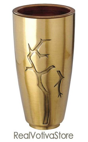 Vaso portafiori bronzo per - portafiori,