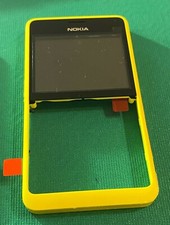 COVER FRONTALE Nokia Asha 210 Dual SIM -ORIGINALE -YELLOW-