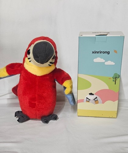 Peluche pappagallo ara - , ripete