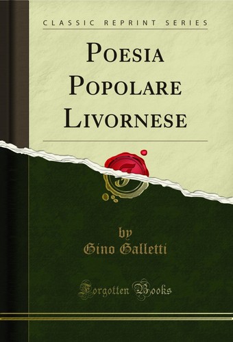 Poesia popolare livornese - poesia,