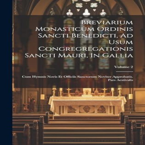 Breviarium monasticum ordinis - breviarium,