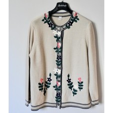 MAGLIA GOLFINO CARDIGAN tg.46/48 it.  STILE TIROLESE