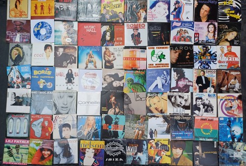 Lotto single francesi - 70, cd