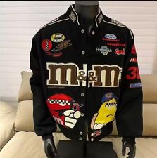 Giacca M&M da Baseball Americano Vintage Giubbino Jacket College cartoon Moto