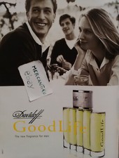 GOOD LIFE DAVIDOFF 1999 PROFUMO PUBBLICITÀ ADVERTISING WERBUNG CLIPPING