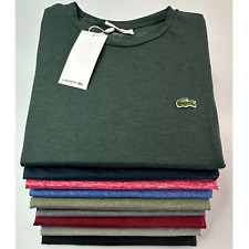 T-shirt girocollo Lacoste uomo vestibilità classica manica corta pima cotone