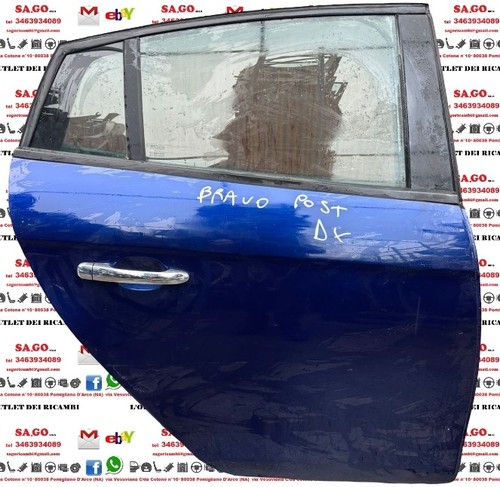 Portiera posteriore destra - destra, dx