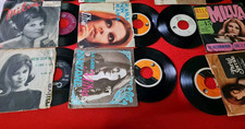 MILVA LOTTO di 8 DISCHI 45 Giri Anni 60 70 DISCO VINILE ORIGINALl NO LP BEAT POP