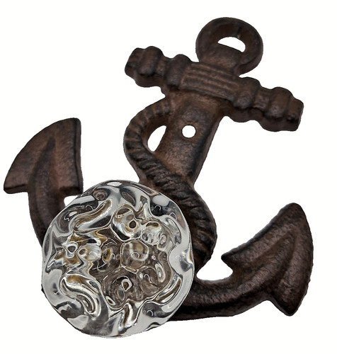 Ancoraggio barca metallo fuso