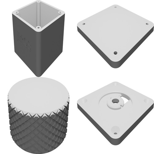 Involucro manopola encoder - manopola,