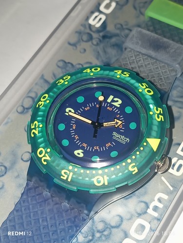 Swatch scuba 1991 blue moon - 1991,