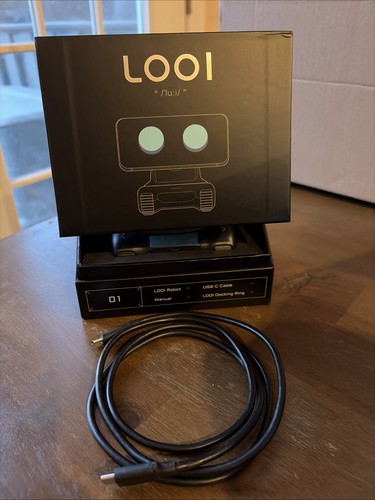 Looi robot space nero - robot-space, ai