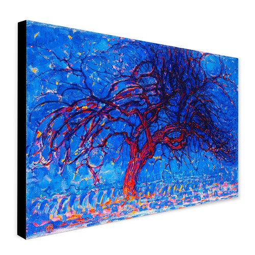 Albero rosso piet - l'albero, di