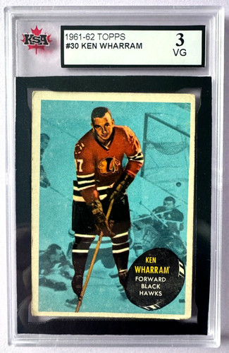 1961 topps nhl - nhl, card