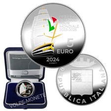 5 EURO ARGENTO ITALIA 2024