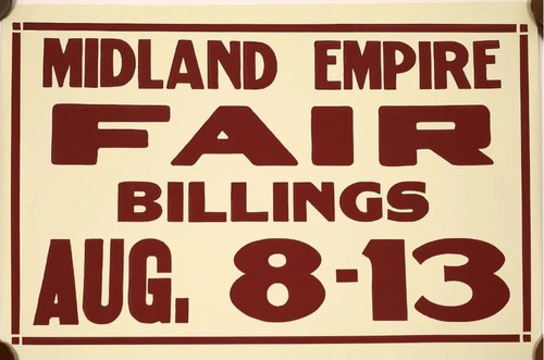 Poster vintage midland - vintage,
