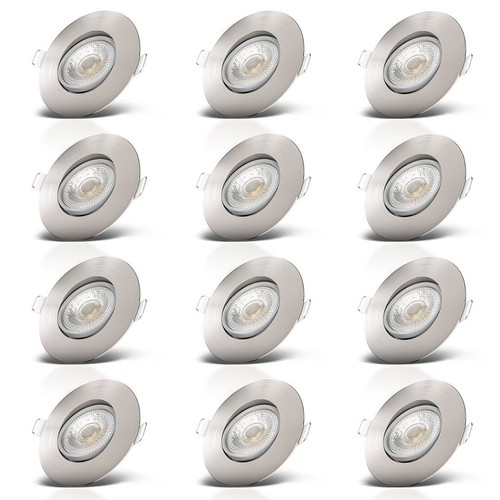12x faretto led - 12x, incasso