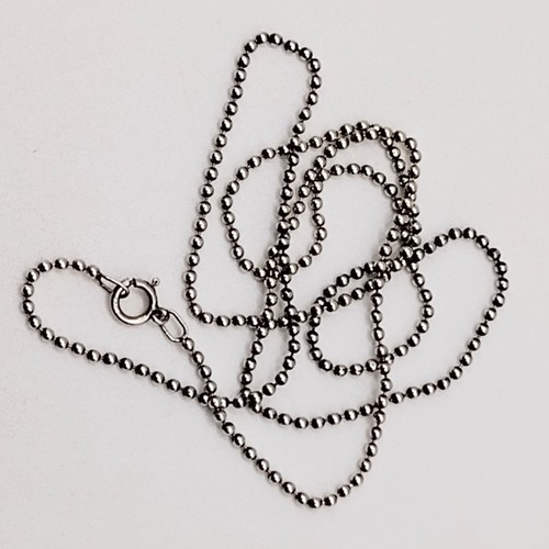Collana catena perle sfere