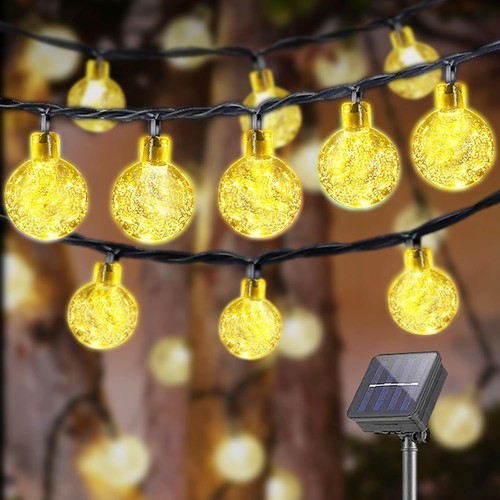 Lqwell catena luci solari - di,