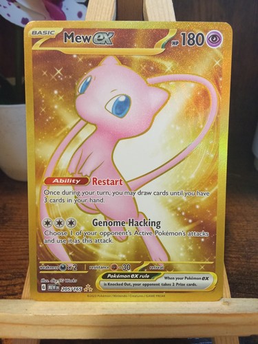 Mew 205 165 english - english, gold