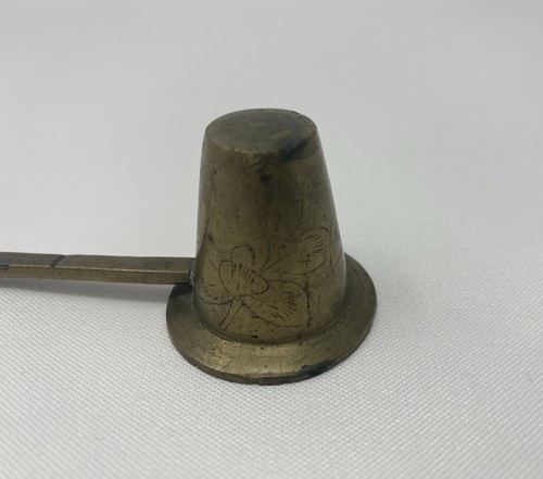 Candela vintage ottone con - ottone,
