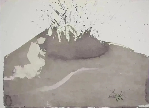 Salvador dali eruzione - salvador, dali: