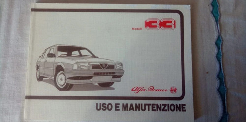Alfa romeo libretto - 33,