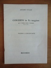 Concerto in Fa Maggiore per 3