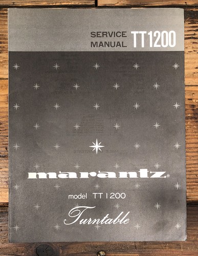 Marantz tt1200 - marantz,