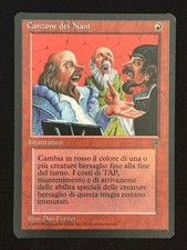 1x MTG Dwarven Song (Italian)