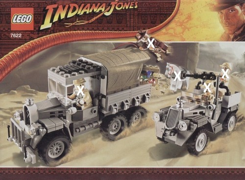 Lego indiana jones - lego, camion