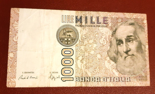 1000 lire marco polo italia - polo,