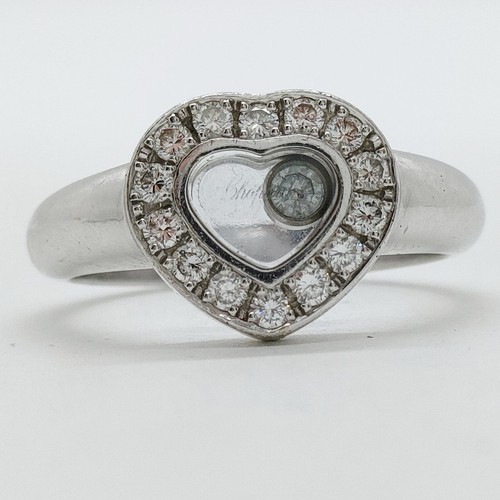Anello chopard diamante felice - anello,
