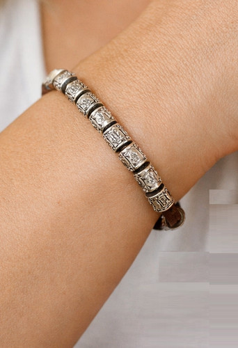 Bracciale artigianale cordino - artigianale,